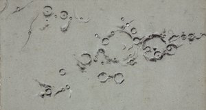 Månekratere, Hipparchus og Albetegnius af Unbekannt