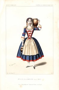 Madame Charlotte Doche, Eugenie Fleury eller Marie Charlotte Eugenie Plunkett i rollen som Madeleine i Eugene Scribes L