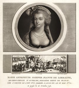 Marie Antoinette, sidste dronning af Frankrig af Unbekannt