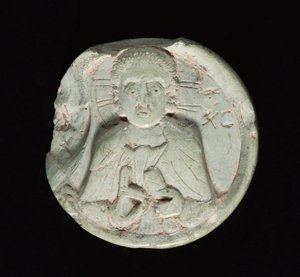 Medaljon med Kristus, ca. 1200-1400 af Unbekannt