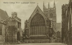Merton College, Oxford af Unbekannter Künstler