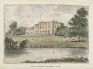 Milford House: vandfarvemaleri, 1848 af Unbekannt