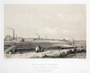 Minedrift, kul Monceau Fontaine & Du Martinet Coalmining Ltd, Belgien af Unbekannt