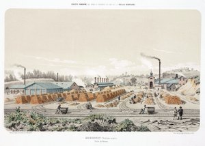 Minedrift, metalmalm Zinkmalm, Neutral Moresnet (Moresnet neutre) af Unbekannt