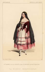 Frøken Andrea og Paghita i Le Barbier du Roi d
