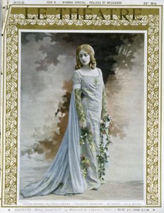 Miss Garden som Melisande af Unbekannter Künstler