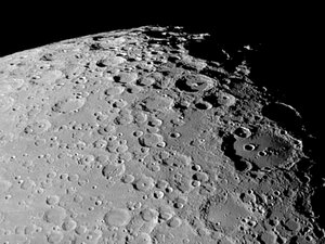 Moretus og Clavius kratere af Unbekannt