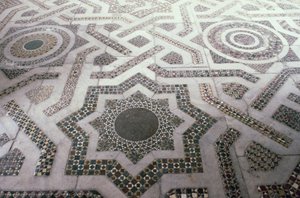 Mosaikgulve i Monreale Cathedral, Sicilien (foto) af Unbekannt
