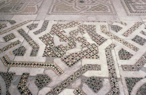 Mosaikgulve i Monreale Cathedral, Sicilien (foto) af Unbekannt
