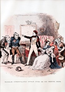 Nicholas Nickleby af C. Dickens - illustration af Unbekannt