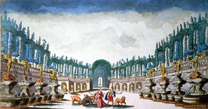 Odysseus med Circe, der forvandler sin besætning til dyr af Unbekannter Künstler