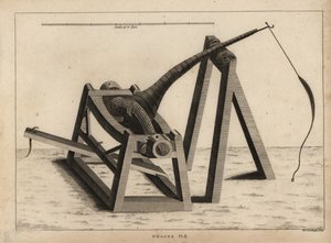 Onager, en type katapult til at projicere sten af Unbekannt