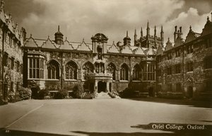 Oriel College, Oxford af Unbekannter Künstler