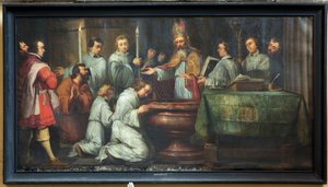 Sognekirke (Church of Our Lady of Pamele) af Unbekannter Künstler