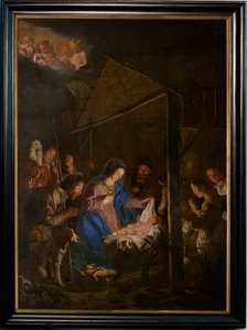 Sognekirke (Sognekirken Vor Frue af Himmelfarten). Indre. Maleri. af Unbekannter Künstler