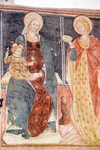 Særligt Santa Maria i klaverklosteret, Loreto Aprutino, Abruzzo, Italien af Unbekannt