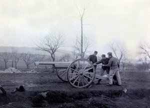 Photograph from a personal album of an infantry lieutenant during the first months of the First World Wardani af Unbekannt