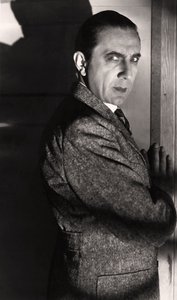 Portræt af Bela Lugosi, ca. 1930 (sepiafoto) af Unbekannt
