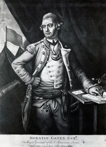 Portræt af Horatio Gates (gravering) af Unbekannt