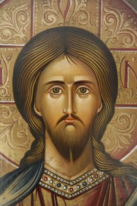 Portræt af Jesus, Jerusalem, Israel af Unbekannt
