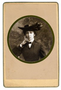 Portrait of the French poet Catherine Pozzi, c.1900dani af Unbekannt