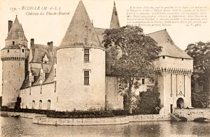 Postkort / Chateau de Plessis Bourre / Ecuille / Maine et Loire / Pays de Loire / Frankrig af William M. Timlin