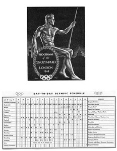 Program for den XIV Olympiade i London og det olympiske dag-til-dag-program fra 29. juli til 14. august