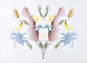 Psykologiske tests Rorschach blækklat test af Unbekannt
