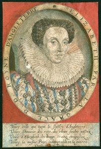 Dronning Elizabeth I af Unbekannter Künstler
