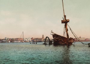 Restos del USS Maine, Havana (foto) af Unbekannt