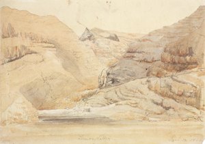 Klippeformationer ved Lemon Valley, St. Helena, Sydatlanten af Unbekannter Künstler