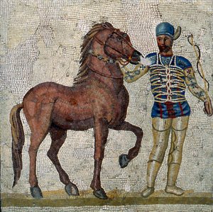 Romersk vognmand, ca. 2.-3. århundrede e.Kr af Unbekannt