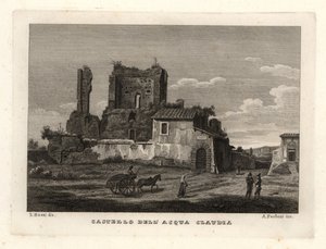 Ruinerne af Aqua Claudia-akvædukten, Castelo dell
