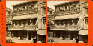 SF kinesisk restaurant (s/h foto, stereokort) af Unbekannt