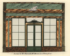 Butiksfacade til Monsieur Theroulde