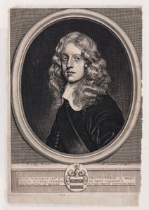 Sir Samuel Morland, engelsk diplomat, matematiker og opfinder, c 1660 af Unbekannt