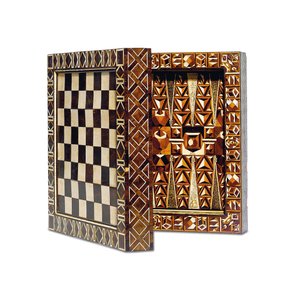 South German marquetry games box, from Augsburg or Nuremberg, late 16th-early 17th centurydani af Unbekannt