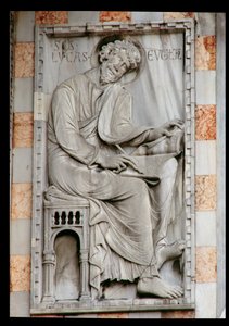 St. Luke, relief fra nordsiden af basilikaen af Unbekannt