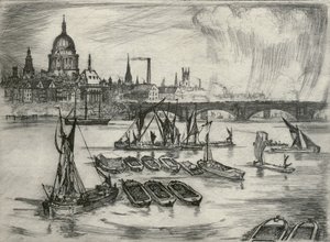 St Pauls katedral af Unbekannter Künstler