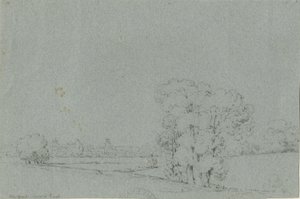 Stafford - North East View: blyantstegning, nd [?1800-tallet] af Unbekannt