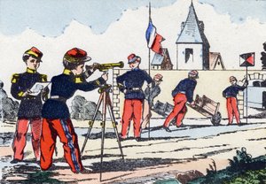 Stalkere. Indgravering i "Børns militæralfabet"". Billedsprog af Pont-a-Mousson, ca. 1890. 20 sider. Sol: 28,5x21 cm af Unbekannt