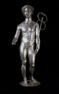 Statuette af Merkur, 2.-3. århundrede f.Kr. (sølv) af Unbekannt
