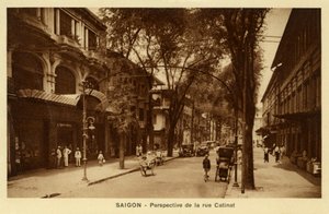 Gadebillede af Saigon af Unbekannter Künstler