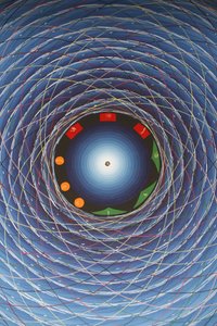 Tantrisk kosmisk øje, Kathmandu, Nepal af Unbekannt