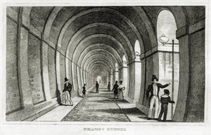 Thames Tunnel af Unbekannt
