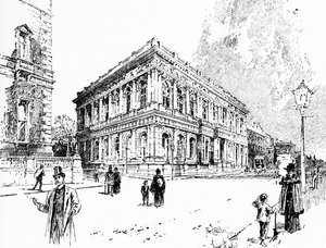 Carlton Club, Pall Mall, London af Unbekannter Künstler