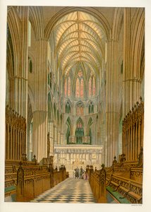 Koret (Quire) - Westminster Abbey af Unbekannter Künstler