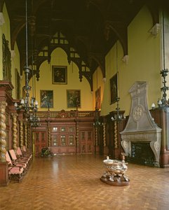 The Great Hall, Burghley House, Stamford, Lincolnshire (foto) af Unbekannt
