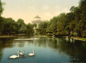 Saxe-haven, Warszawa, Rusland (dvs. Warszawa, Polen), ca. 1890-ca. 1900 af Unbekannter Künstler