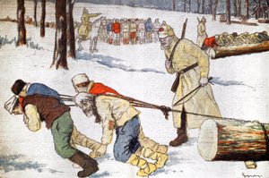Sovjetunionens gulag af Unbekannter Künstler